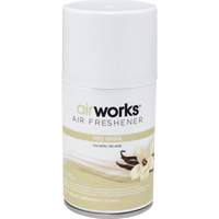 AirWorks&reg; Metered Air Fresheners, Very Vanilla, Aerosol Can Equipex