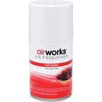 AirWorks&reg; Metered Air Fresheners, Fruit Basket, Aerosol Can Equipex