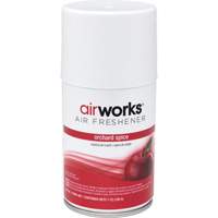 AirWorks&reg; Metered Air Fresheners, Orchard Spice, Aerosol Can Equipex