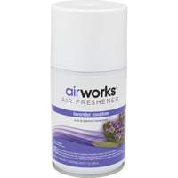 AirWorks&reg; Metered Air Fresheners, Lavender Meadow, Aerosol Can Equipex