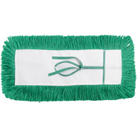 Vadrouille &agrave; &eacute;pousseter Static-H, Style &agrave; attacher, Nylon, 18" lo x 5" la Equipex