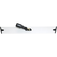 Support de vadrouille &agrave; &eacute;pousseter en microfibres &agrave; boucles et crochets, 24", Aluminium Equipex