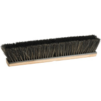 Push Broom Head, 18", Fine, PVC/Animal Hair Bristles Equipex