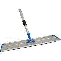 Static Attack Dust Mop Frame & Telescopic Handle, 24", Aluminum Equipex