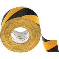 Ruban antid&eacute;rapant tout usage Safety-Walk, 4" x 60', Noir & jaune Equipex
