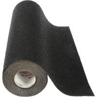 Ruban avec abrasif &agrave; gros grains anti-d&eacute;rapant Safety-Walk, 36" x 30', Noir Equipex