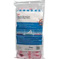 Marine Oil and Fuel Absorbent Bilge Pillow, Oil Only, 15" L x 7" W, 12.1 gal Absorbency/Pkg. Equipex