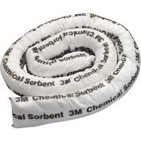 Chemical Sorbent Mini-Boom, Hazmat, 8' L x 3" W, 15.5 gal Absorbancy Equipex