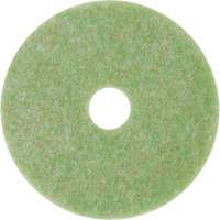 Natural Blend Pad, 12", Scrubbing, Green Equipex