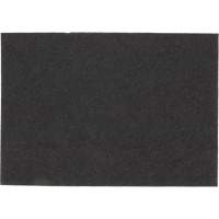 Floor Pad, 14" x 28", Stripping, Black Equipex