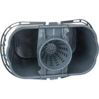 Mop Pail & Wringer, Strainer, 3.75 US Gal.(15 Quart), Grey Equipex