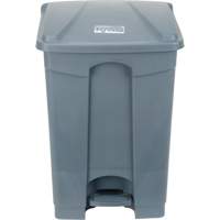 Step-On Garbage Can, Plastic, 12 US gal. Capacity Equipex