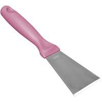 Grand racloir en acier inoxydable, Rose, 3" la x 9" lo Equipex