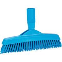 Grout Brush, Stiff Bristles, 9-1/4" Long, Blue Equipex