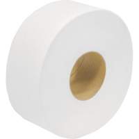Papier hygi&eacute;nique de premi&egrave;re qualit&eacute; mini en rouleau g&eacute;ant Snow Soft, Rouleau G&eacute;ant, 2 Pli, Longueur 650', Blanc Equipex