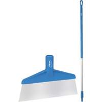 Grattoir &agrave; plancher avec manche, Bleu, 9-3/5" la x 55-9/10" lo Equipex