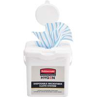 Microfibre Cloth Charging Bucket, White Equipex