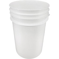 Heavy-Duty Pail, Plastic, 6 gal. Equipex