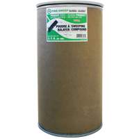 Pine Sweep Dust Buster Sweeping Compound, Drum, 220.46 lbs. (100 kg) Equipex