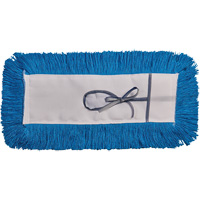 Vadrouille &agrave; &eacute;pousseter Static-H, Style &agrave; attacher, Nylon, 60" lo x 5" la Equipex