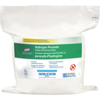 Lingettes d&eacute;sinfectantes et nettoyantes &agrave; base de peroxyde d'hydrog&egrave;ne Healthcare, 185 lingettes Equipex
