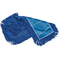 Economy Dust Mop, Slip On Style, Yarn, 18" L x 5" W Equipex