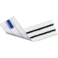 Wet Mop Pad, Scrubber, Microfibre, 4-1/2" x 18" Equipex