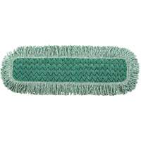 Tampon avec frange pour vadrouille &agrave; &eacute;pousseter Hygen, Style Boucles et crochets, Microfibre, 27-1/2" lo x 9" la Equipex