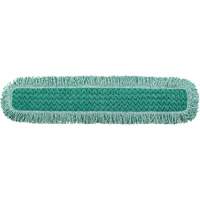 Tampon avec frange pour vadrouille &agrave; &eacute;pousseter Hygen, Style Boucles et crochets, Microfibre, 40" lo x 9" la Equipex