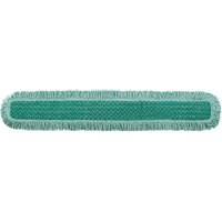 Tampon avec frange pour vadrouille &agrave; &eacute;pousseter Hygen, Style Boucles et crochets, Microfibre, 52" lo x 9" la Equipex