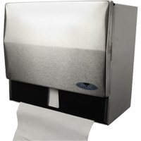 Universal Towel Dispener, Manual, 10.5" W x 6.75" D x 9.5" H Equipex