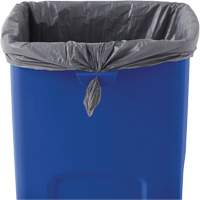 Conteneur de recyclage carr&eacute; Untouchable, Vrac, Plastique, 23 gal. US Equipex