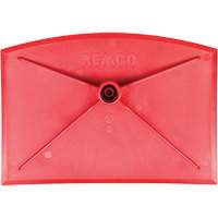 Food Hoe Head, Red, 8" W x 11-1/4" L Equipex