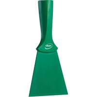 Nylon Scraper with Threaded Handle, Green, 4" W x 8" L Equipex