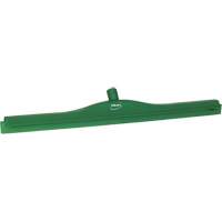 Double Blade Ultra Hygiene Squeegee, 28", Green Equipex