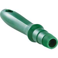 Mini Handle, Brush/Pad Holder/Scraper/Squeegee, Green, Standard, 6-1/4" L Equipex