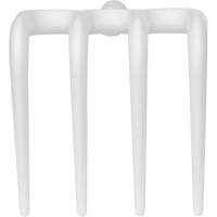 Hygienic Rake, Plastic, White Equipex
