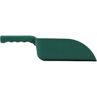 Metal Detectable Hand Scoop, Plastic, Green, 32 oz. Equipex