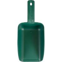 Metal Detectable Hand Scoop, Plastic, Green, 32 oz. Equipex