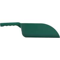 Metal Detectable Hand Scoop, Plastic, Green, 82 oz. Equipex