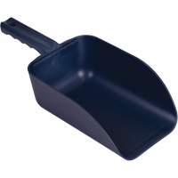 Metal Detectable Hand Scoop, Plastic, Blue, 82 oz. Equipex
