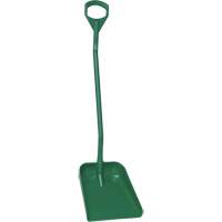 Pelle ergonomique &agrave; grande lame, Longueur de 51", Plastique, Vert Equipex
