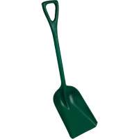 Pelle monobloc perceptible par d&eacute;tecteur de m&eacute;tal, Lame 10" x 14", Longueur de 37-1/2", Plastique, Vert Equipex