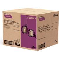 Serviettes de table &agrave; plis 1/8 Pro Select, 2 pli, 15" x 16" Equipex