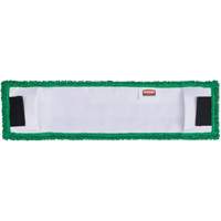 Tampon de vadrouille &agrave; t&ecirc;te plate adaptable, Finition, Microfibre, 5-1/2" x 19-1/2" Equipex