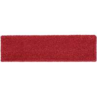 Tampon de vadrouille &agrave; t&ecirc;te plate adaptable, Finition, Microfibre, 5-1/2" x 19-1/2" Equipex