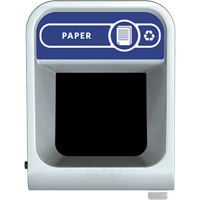 Conteneur pour d&eacute;chets de papier Configure, Vrac/Bord de rue/De bureau, Acier, 45 gal. US Equipex
