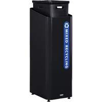Bac de recyclage mixte Sustain, Vrac, Plastique, 15 gal. US Equipex