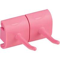 Module &agrave; deux crochets pour support mural hygi&eacute;nique Equipex