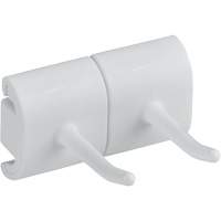 Module &agrave; deux crochets pour support mural hygi&eacute;nique Equipex